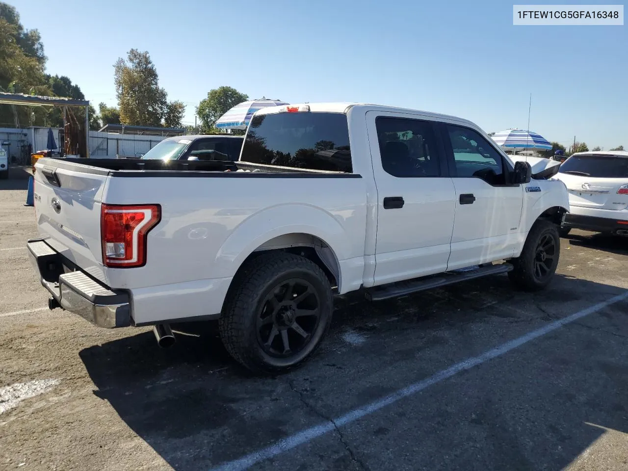 1FTEW1CG5GFA16348 2016 Ford F150 Supercrew