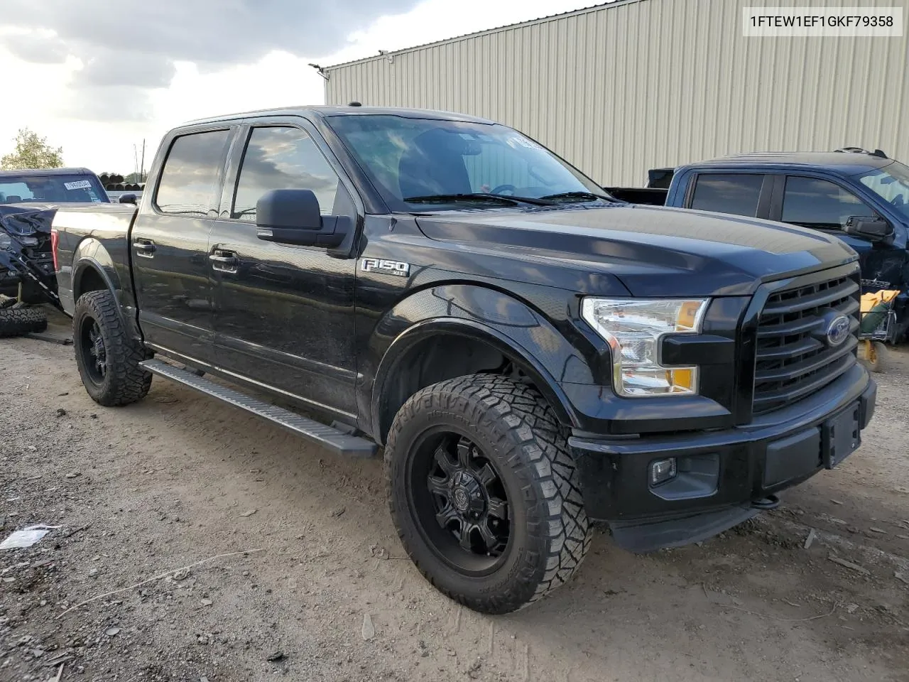 2016 Ford F150 Supercrew VIN: 1FTEW1EF1GKF79358 Lot: 79618234