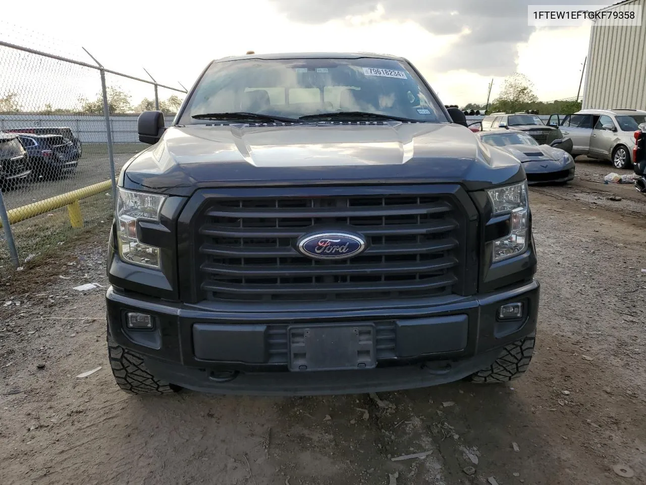 2016 Ford F150 Supercrew VIN: 1FTEW1EF1GKF79358 Lot: 79618234