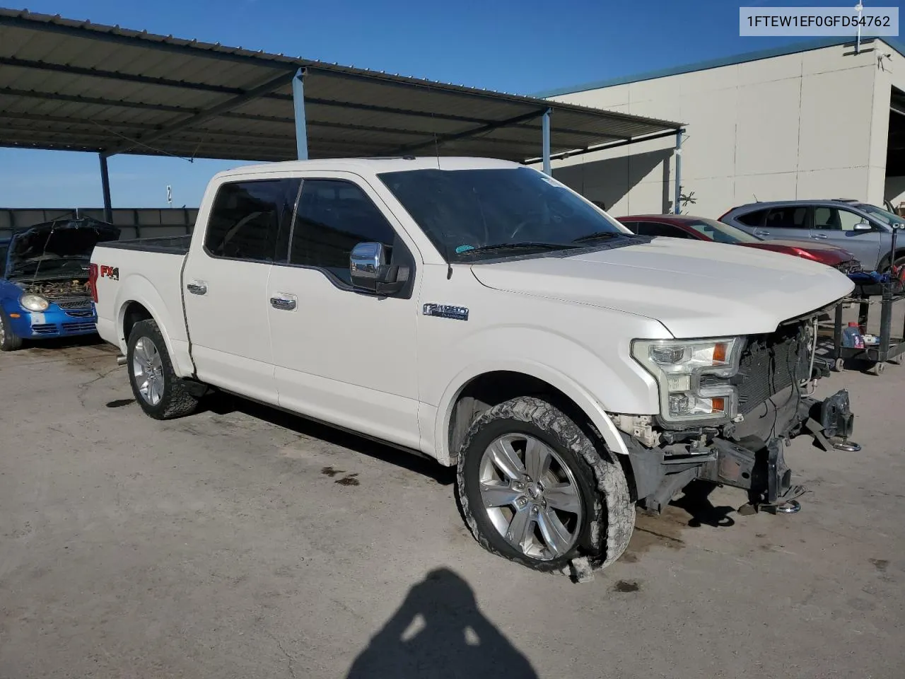 2016 Ford F150 Supercrew VIN: 1FTEW1EF0GFD54762 Lot: 79718324