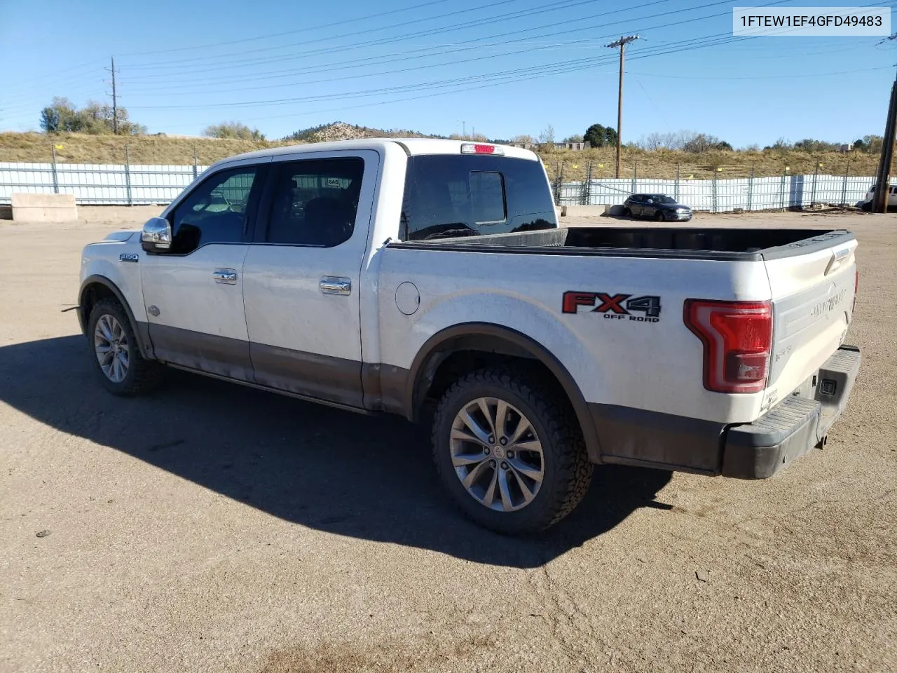 1FTEW1EF4GFD49483 2016 Ford F150 Supercrew