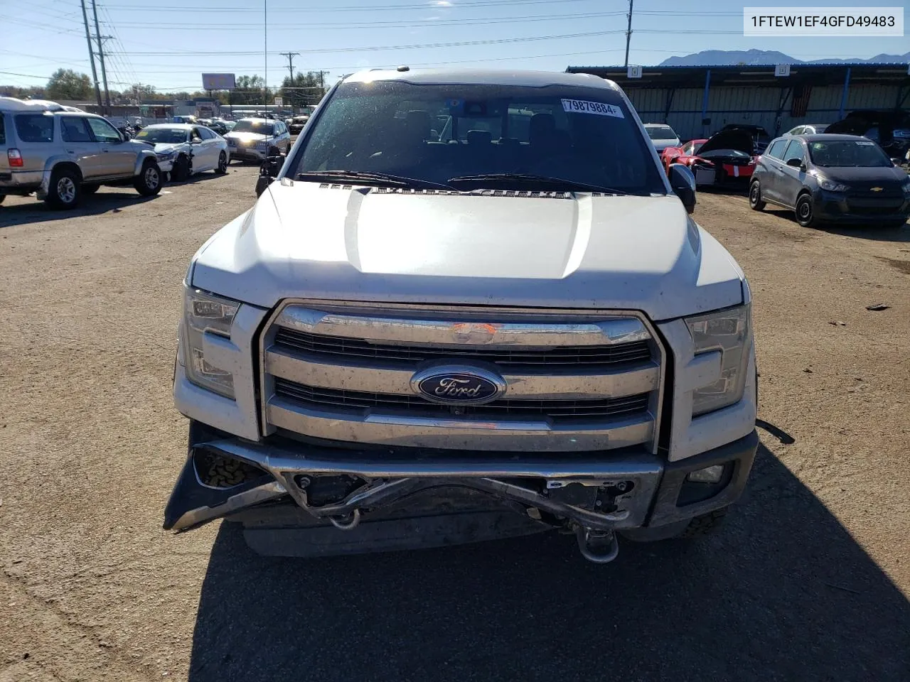 1FTEW1EF4GFD49483 2016 Ford F150 Supercrew