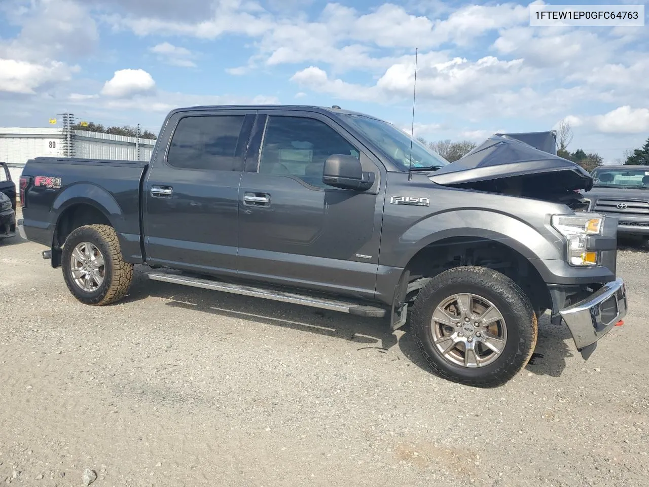 2016 Ford F150 Supercrew VIN: 1FTEW1EP0GFC64763 Lot: 79885784