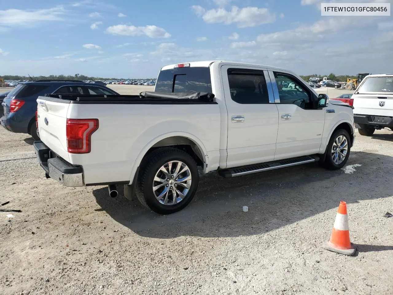 2016 Ford F150 Supercrew VIN: 1FTEW1CG1GFC80456 Lot: 80257834