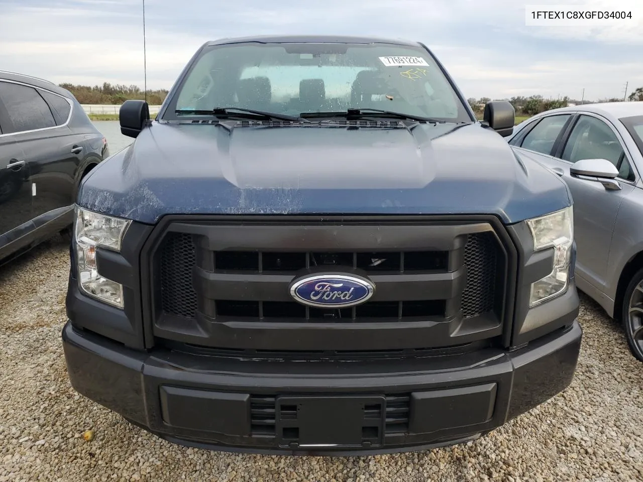 2016 Ford F150 Super Cab VIN: 1FTEX1C8XGFD34004 Lot: 80348604