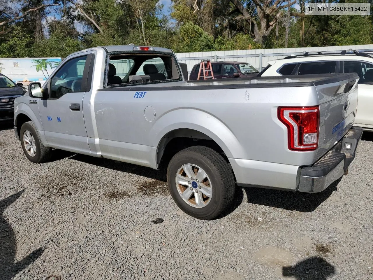 2016 Ford F150 VIN: 1FTMF1C85GKF15422 Lot: 80592994