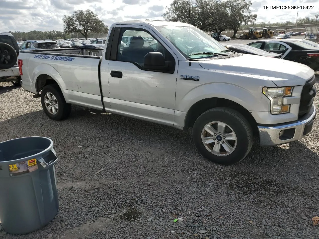 2016 Ford F150 VIN: 1FTMF1C85GKF15422 Lot: 80592994