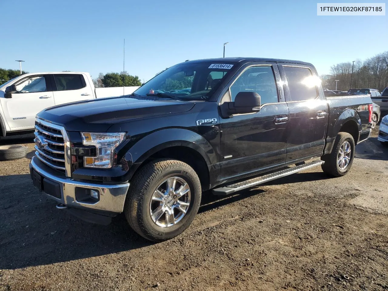 2016 Ford F150 Supercrew VIN: 1FTEW1EG2GKF87185 Lot: 81536414