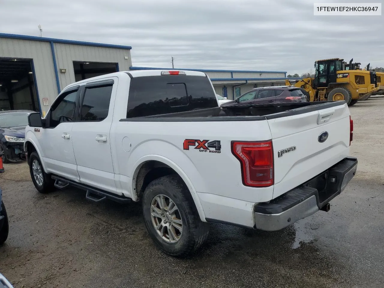 2017 Ford F150 Supercrew VIN: 1FTEW1EF2HKC36947 Lot: 38302654