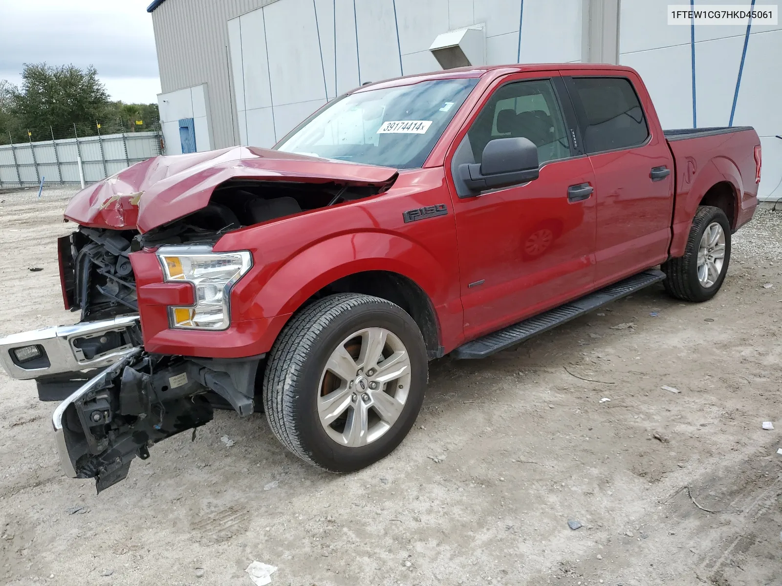 1FTEW1CG7HKD45061 2017 Ford F150 Supercrew