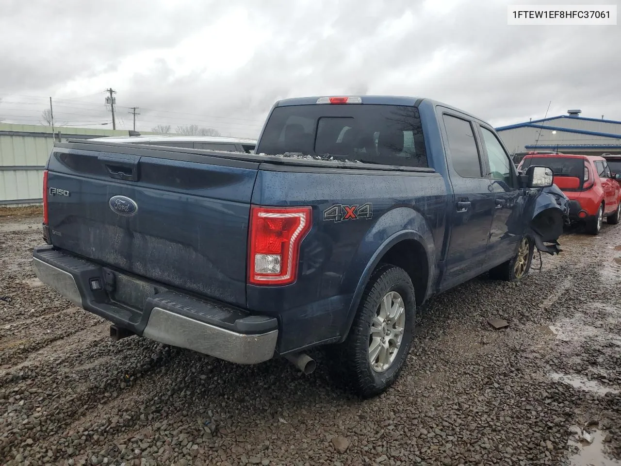 2017 Ford F150 Supercrew VIN: 1FTEW1EF8HFC37061 Lot: 39663204