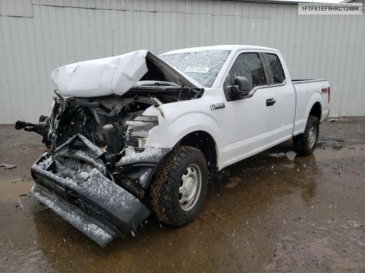 2017 Ford F150 Super Cab VIN: 1FTFX1EF9HKC12484 Lot: 40411004