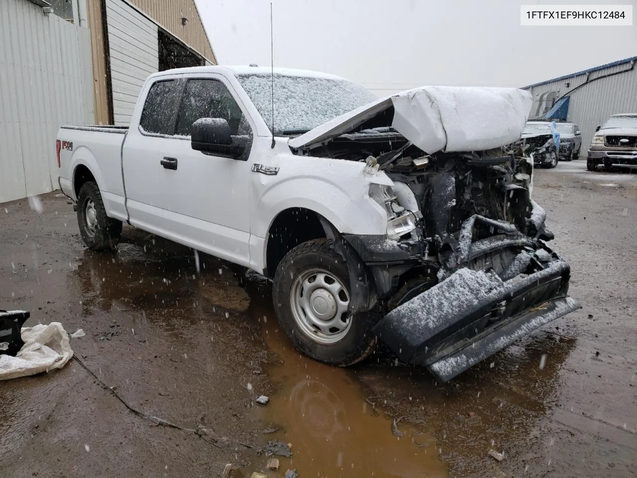 2017 Ford F150 Super Cab VIN: 1FTFX1EF9HKC12484 Lot: 40411004