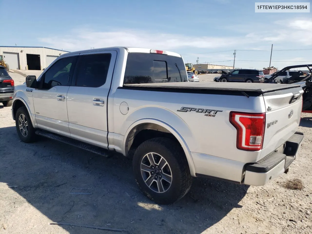 1FTEW1EP3HKC18594 2017 Ford F150 Supercrew