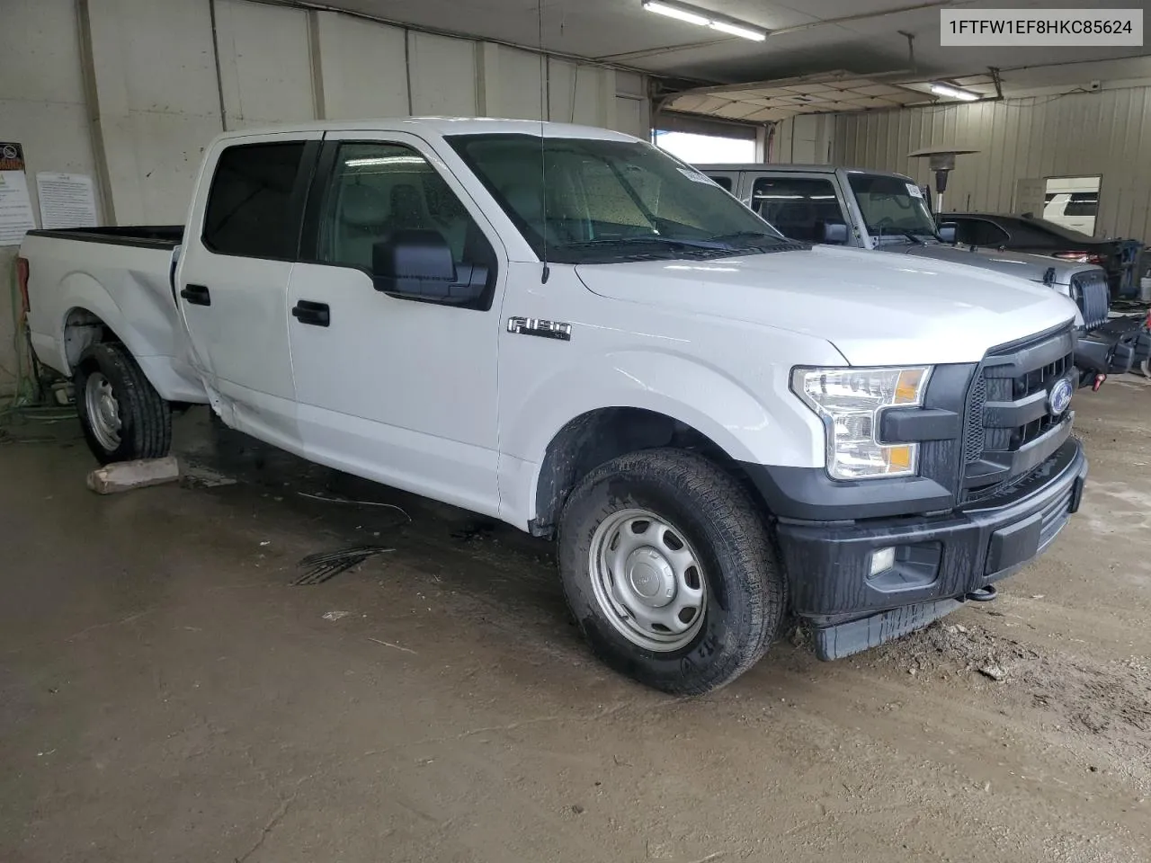 2017 Ford F150 Supercrew VIN: 1FTFW1EF8HKC85624 Lot: 50057884