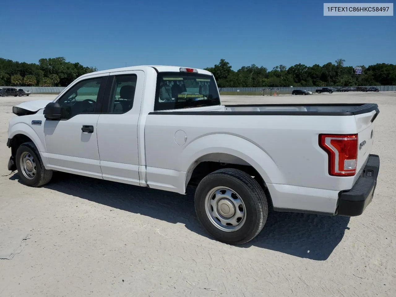 2017 Ford F150 Super Cab VIN: 1FTEX1C86HKC58497 Lot: 50930624