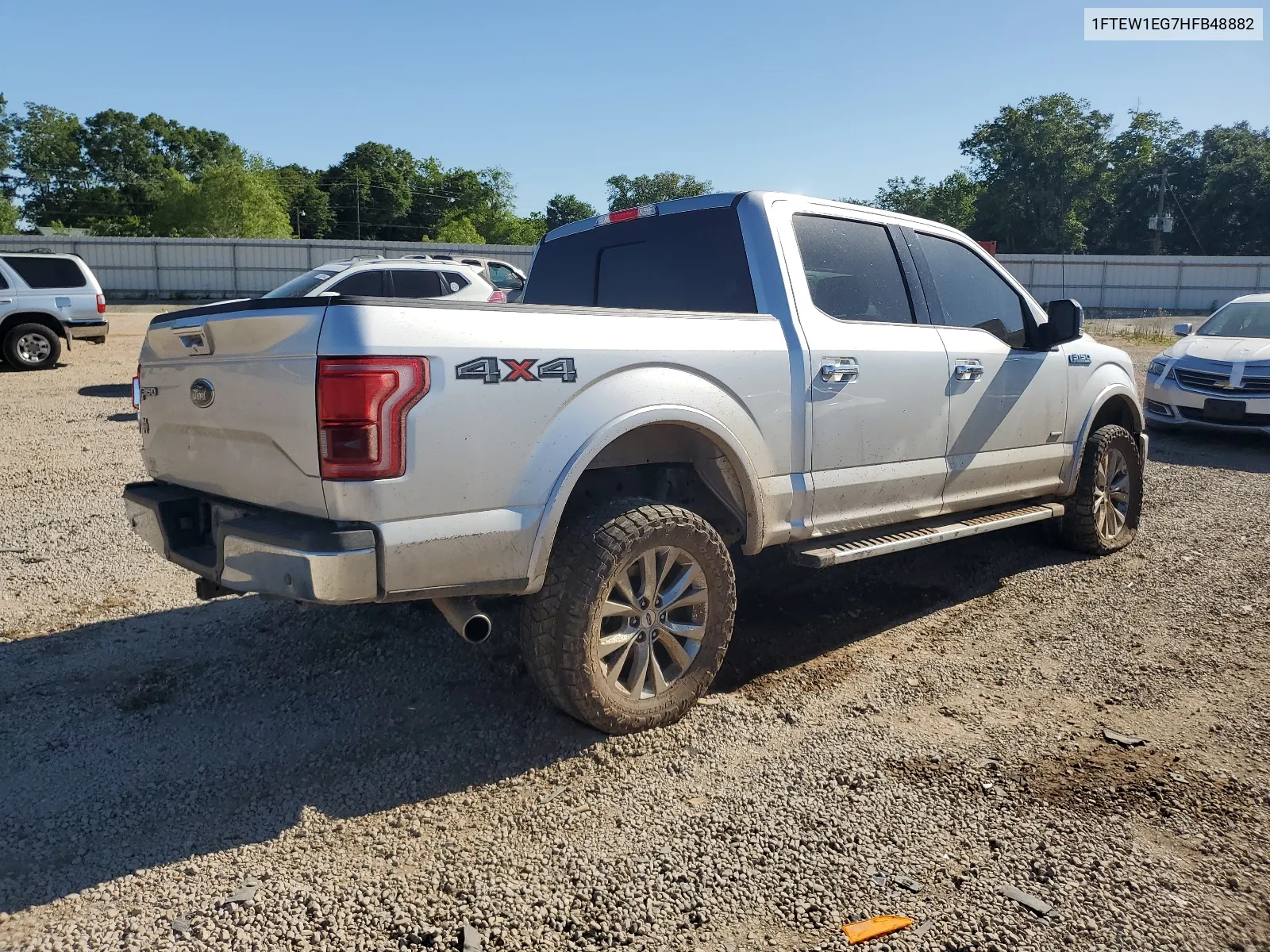 2017 Ford F150 Supercrew VIN: 1FTEW1EG7HFB48882 Lot: 51719064