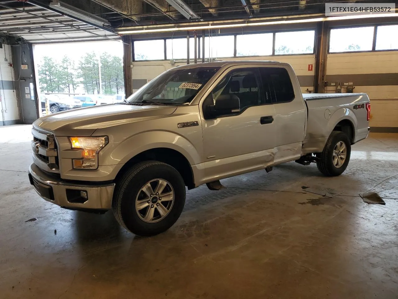 2017 Ford F150 Super Cab VIN: 1FTFX1EG4HFB53572 Lot: 52372854