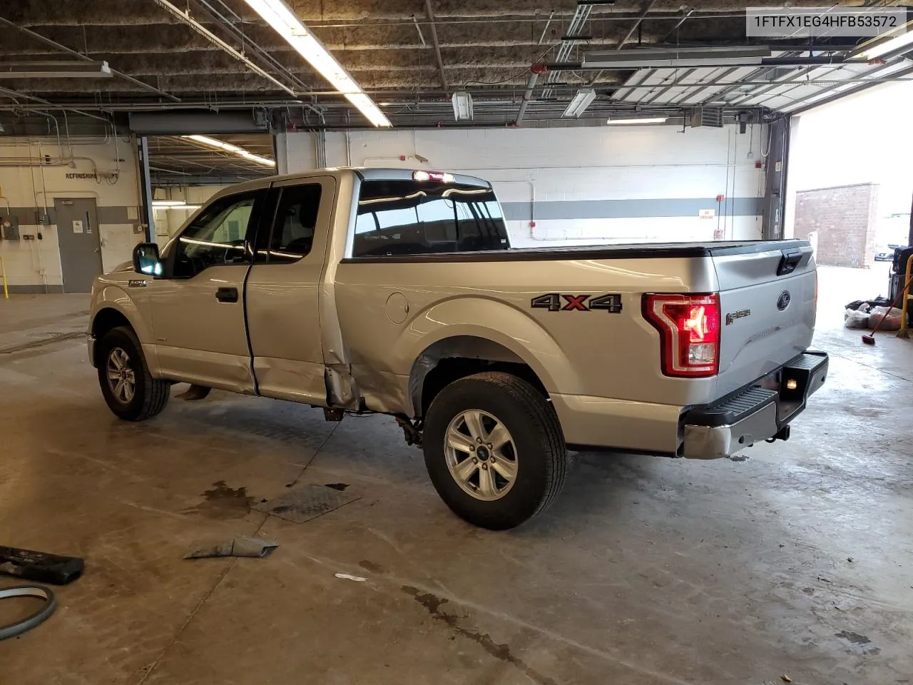 2017 Ford F150 Super Cab VIN: 1FTFX1EG4HFB53572 Lot: 52372854