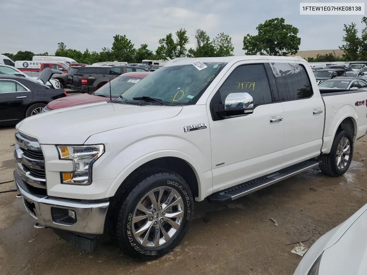 2017 Ford F150 Supercrew VIN: 1FTEW1EG7HKE08138 Lot: 55207504