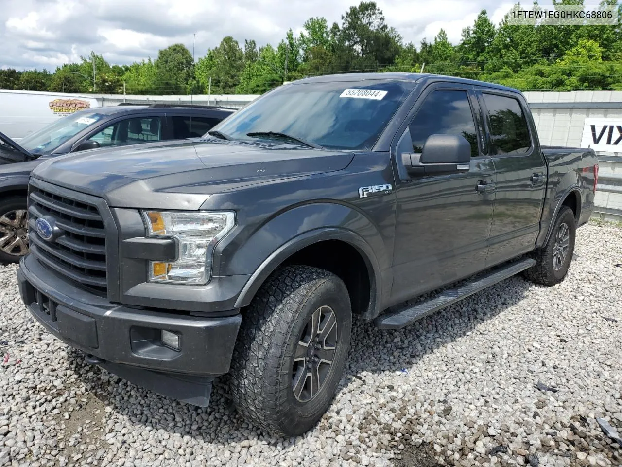 2017 Ford F150 Supercrew VIN: 1FTEW1EG0HKC68806 Lot: 55208044