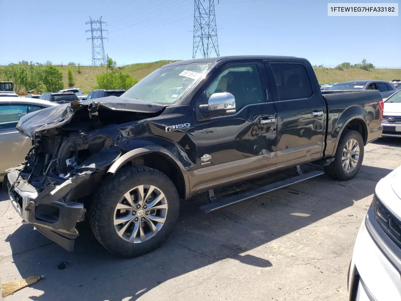 1FTEW1EG7HFA33182 2017 Ford F150 Supercrew