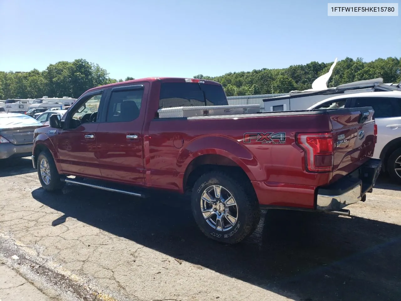 2017 Ford F150 Supercrew VIN: 1FTFW1EF5HKE15780 Lot: 57691614