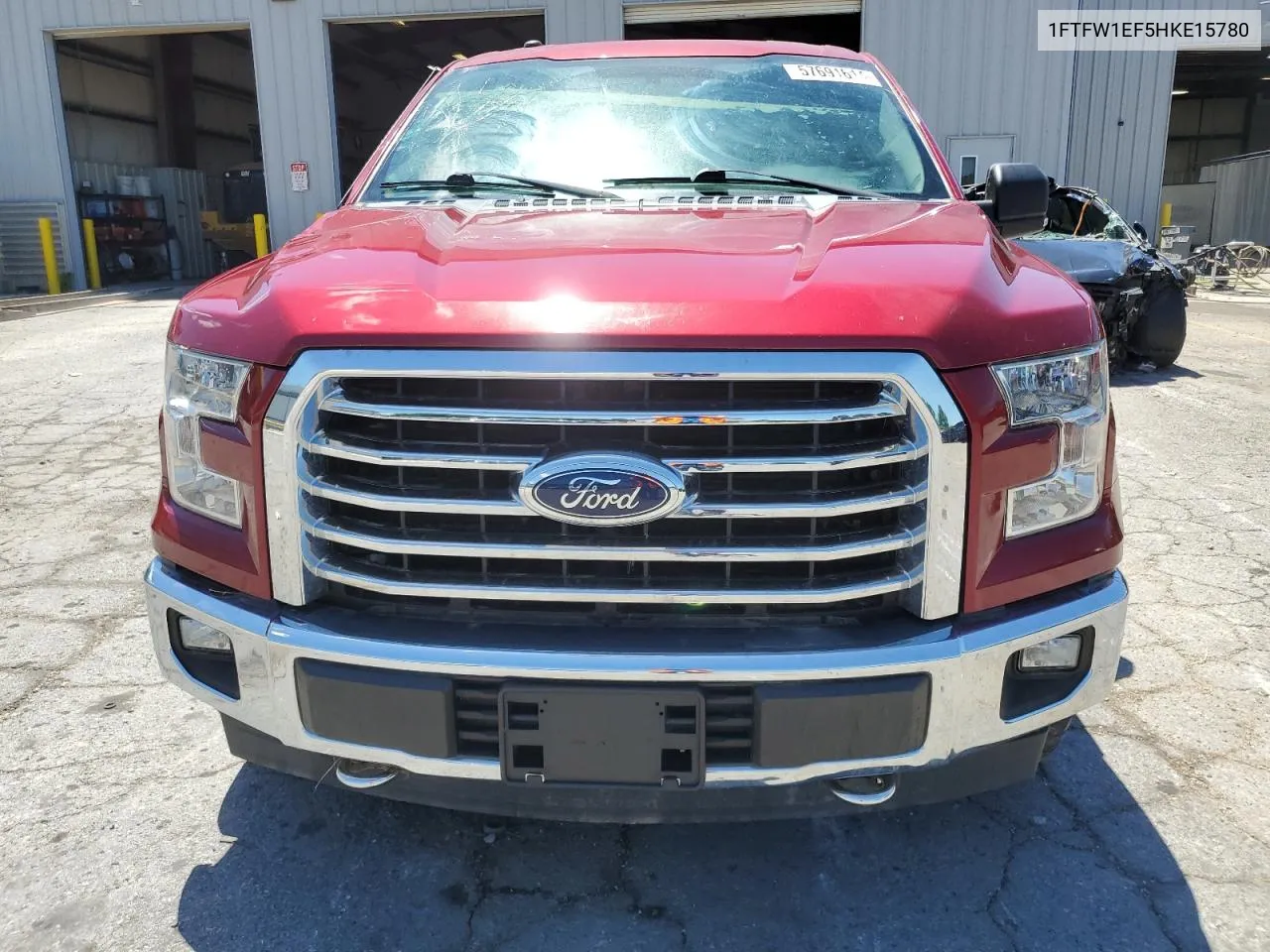 1FTFW1EF5HKE15780 2017 Ford F150 Supercrew