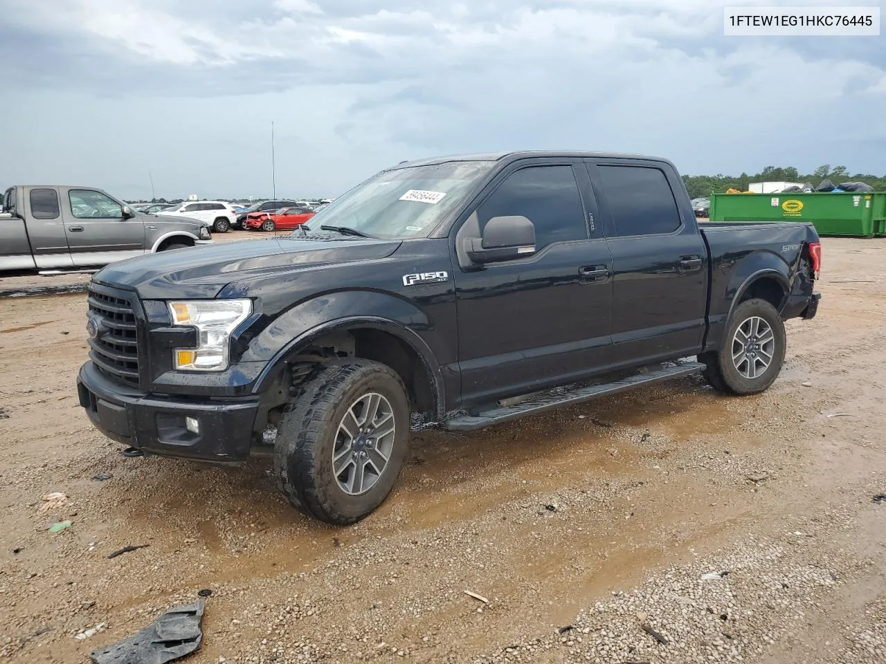 1FTEW1EG1HKC76445 2017 Ford F150 Supercrew