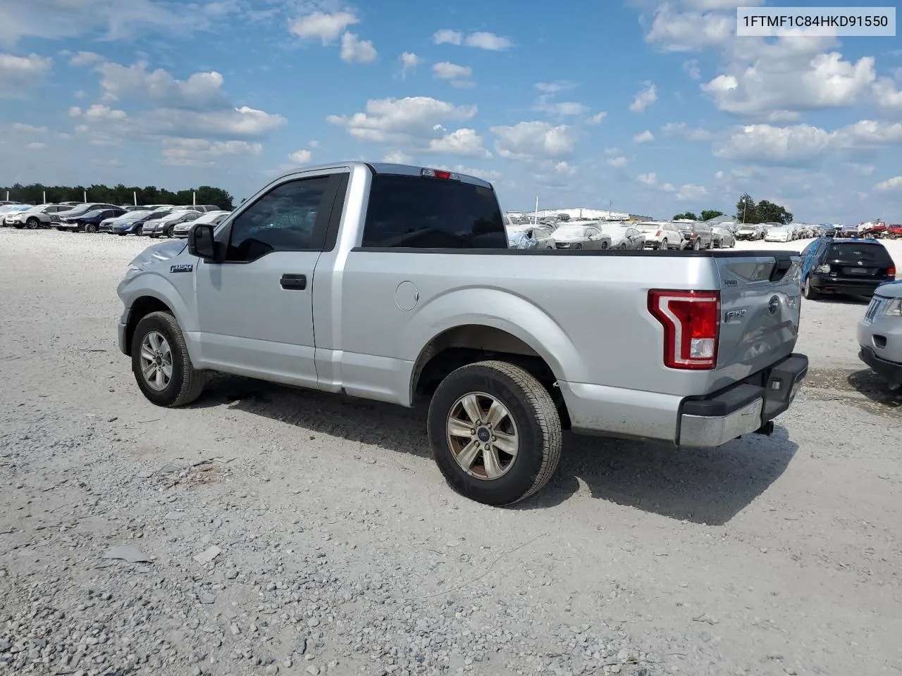 2017 Ford F150 VIN: 1FTMF1C84HKD91550 Lot: 59570074