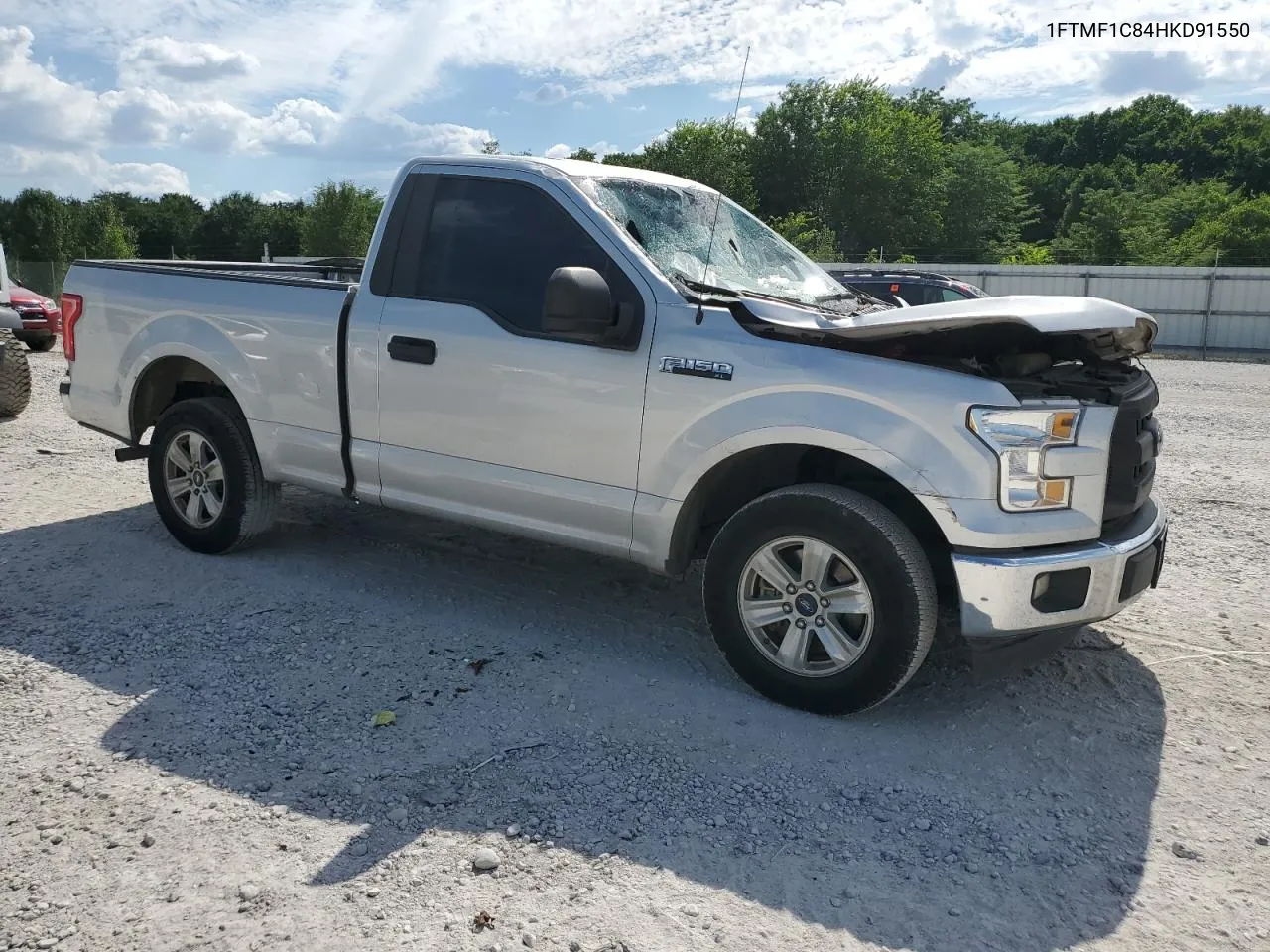 2017 Ford F150 VIN: 1FTMF1C84HKD91550 Lot: 59570074