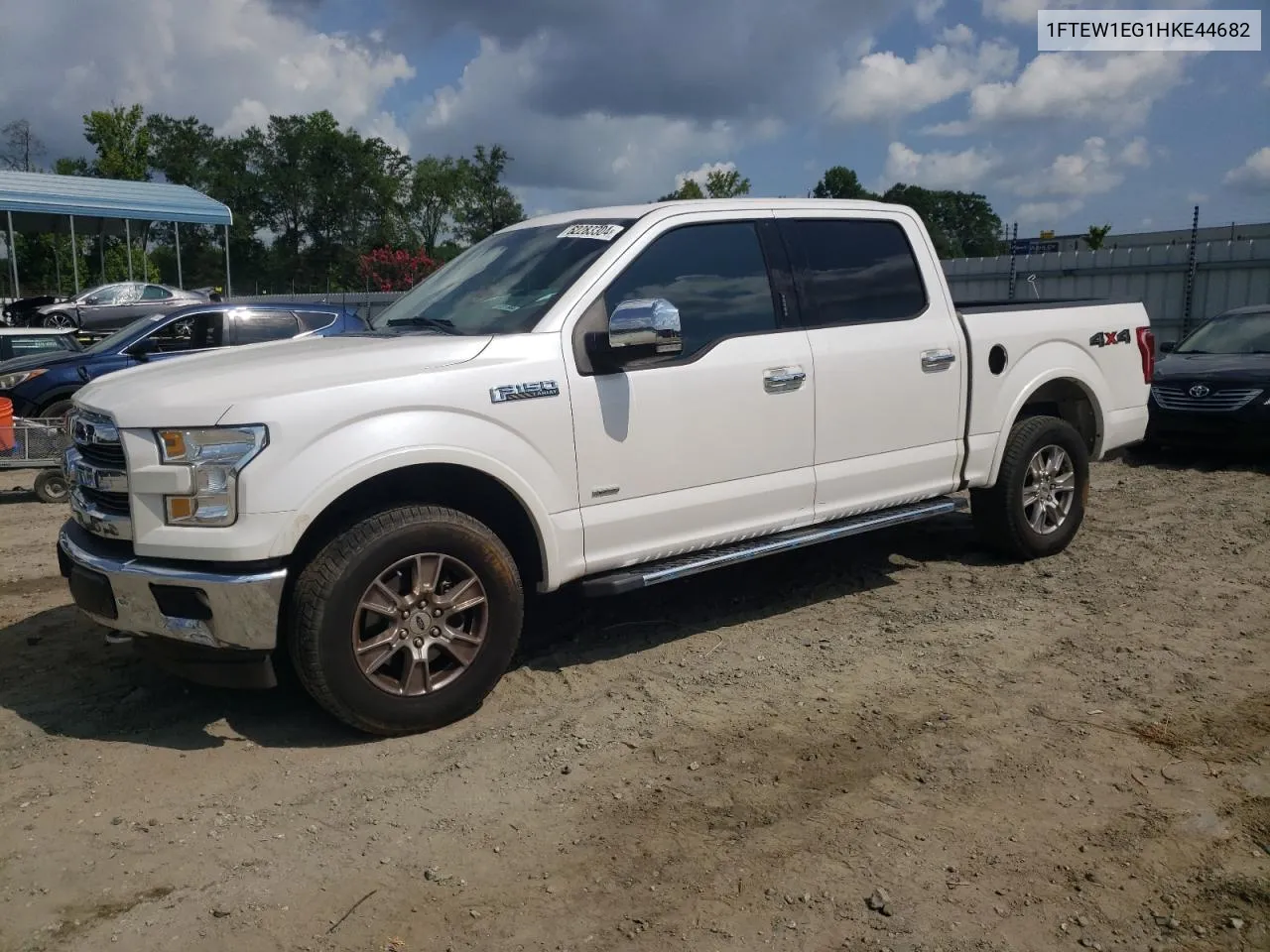 2017 Ford F150 Supercrew VIN: 1FTEW1EG1HKE44682 Lot: 62283304