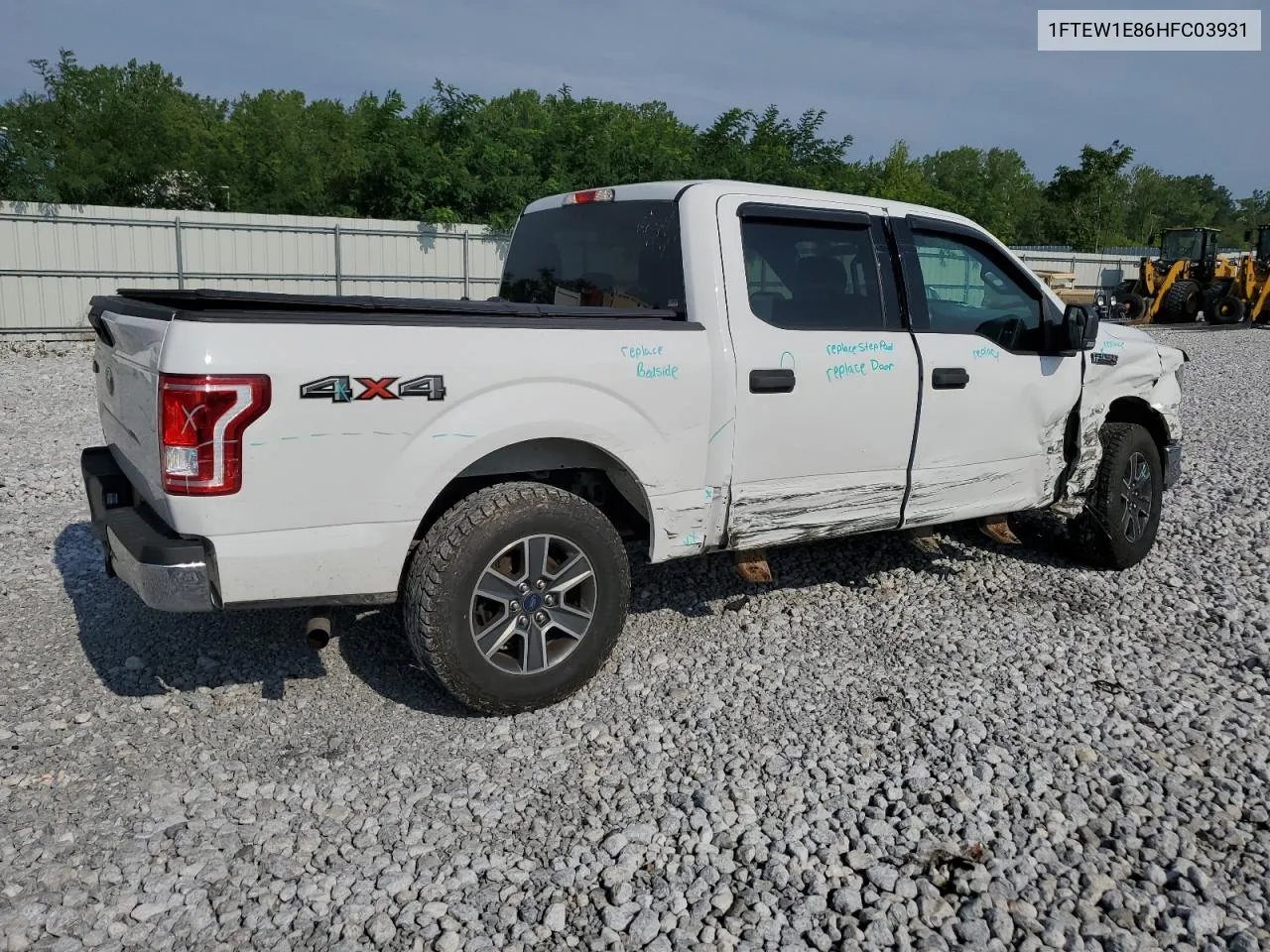 1FTEW1E86HFC03931 2017 Ford F150 Supercrew