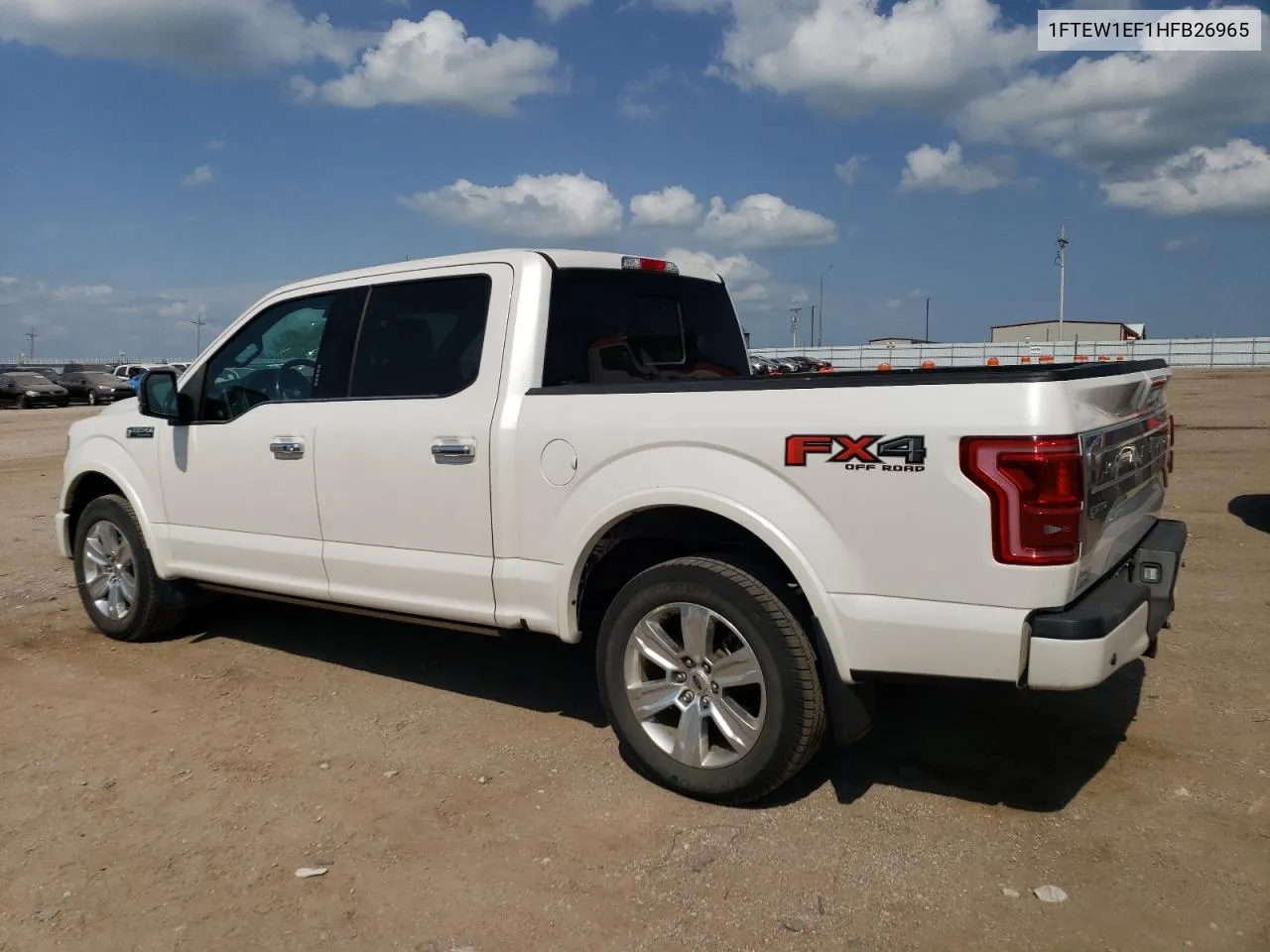 2017 Ford F150 Supercrew VIN: 1FTEW1EF1HFB26965 Lot: 62723044