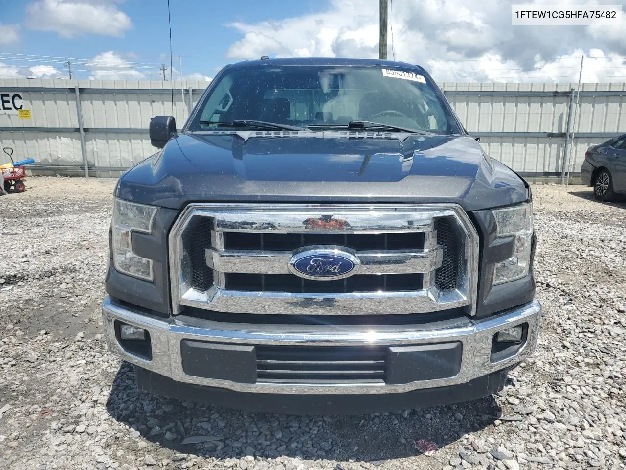 2017 Ford F150 Supercrew VIN: 1FTEW1CG5HFA75482 Lot: 63551374