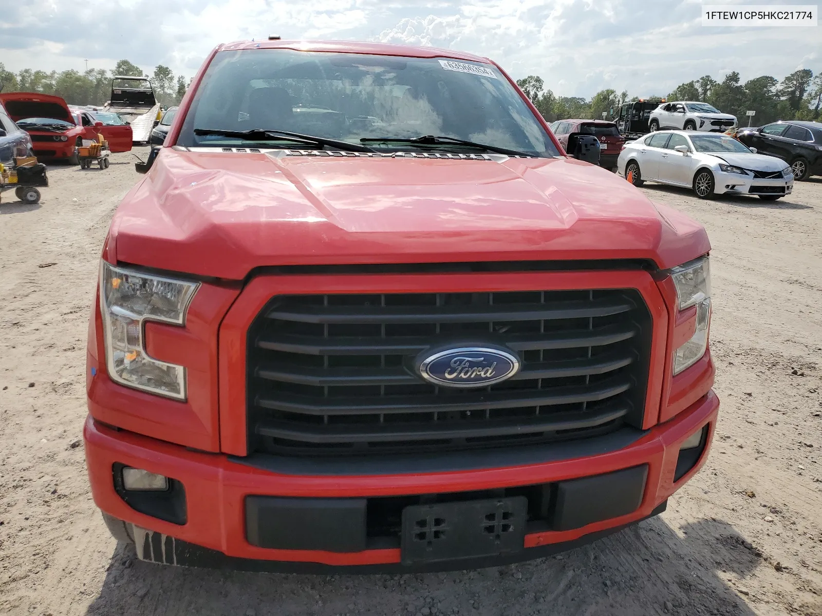 2017 Ford F150 Supercrew VIN: 1FTEW1CP5HKC21774 Lot: 63566354