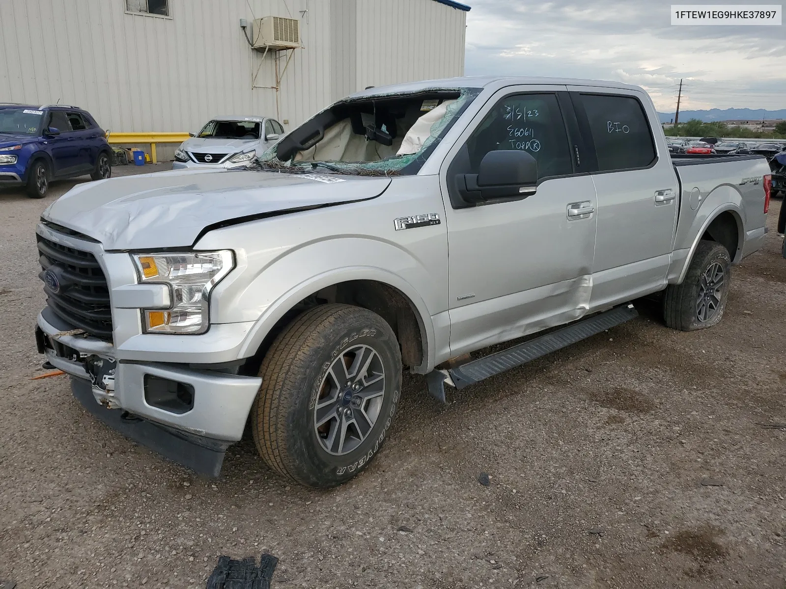 1FTEW1EG9HKE37897 2017 Ford F150 Supercrew