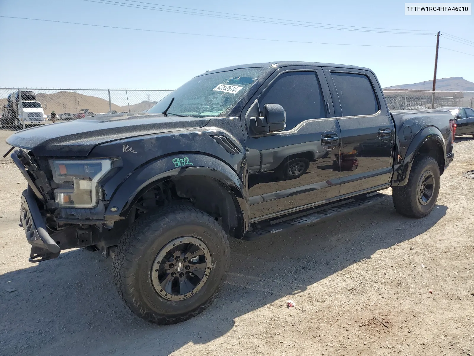 1FTFW1RG4HFA46910 2017 Ford F150 Raptor