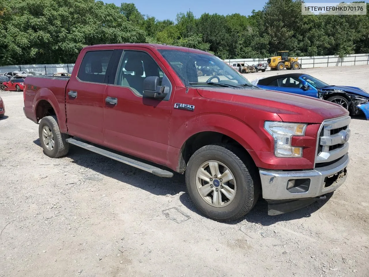 2017 Ford F150 Supercrew VIN: 1FTEW1EF0HKD70176 Lot: 65068764