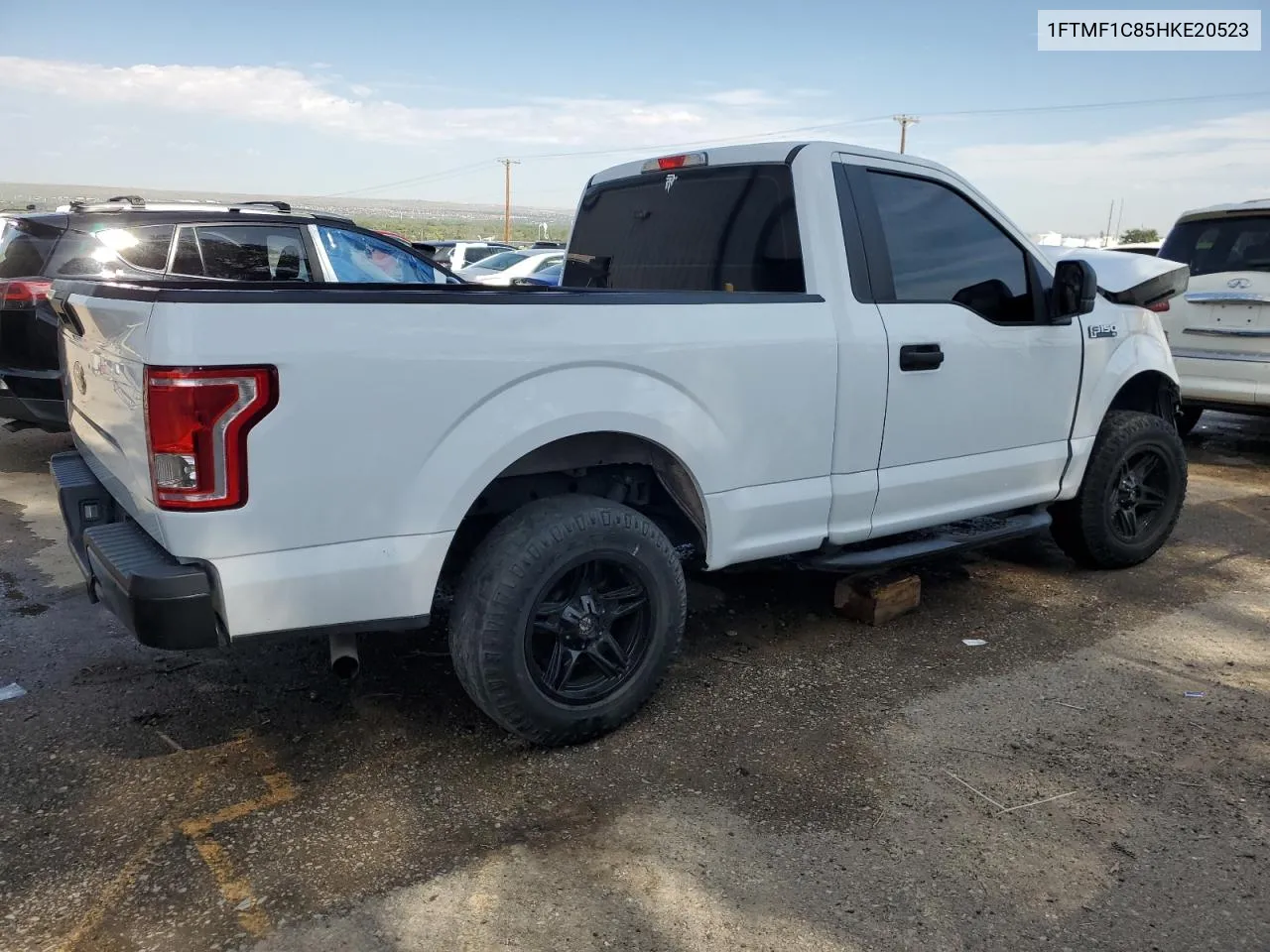 2017 Ford F150 VIN: 1FTMF1C85HKE20523 Lot: 65453714