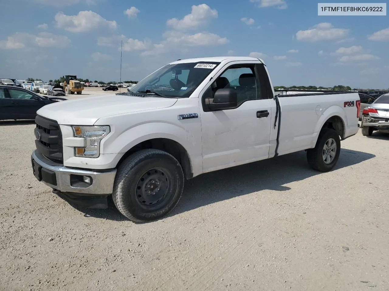 2017 Ford F150 VIN: 1FTMF1EF8HKC69222 Lot: 66010214