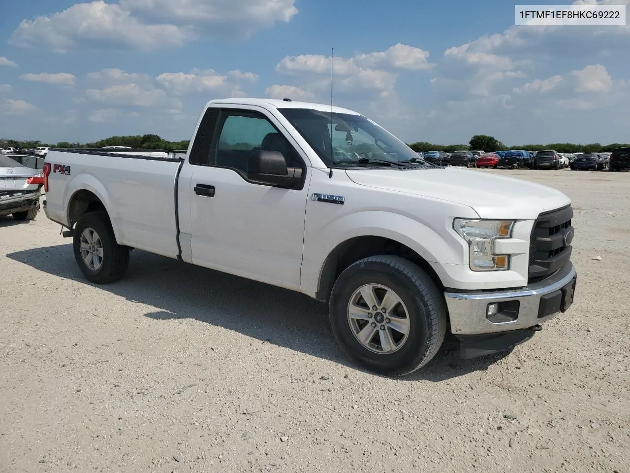 2017 Ford F150 VIN: 1FTMF1EF8HKC69222 Lot: 66010214