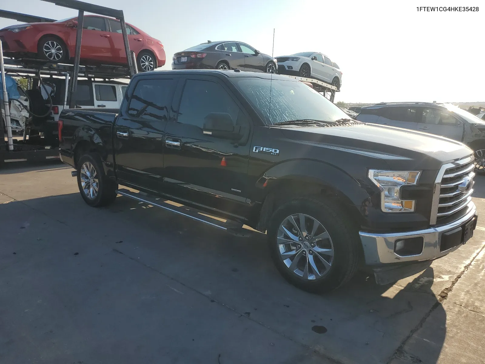 2017 Ford F150 Supercrew VIN: 1FTEW1CG4HKE35428 Lot: 66091824