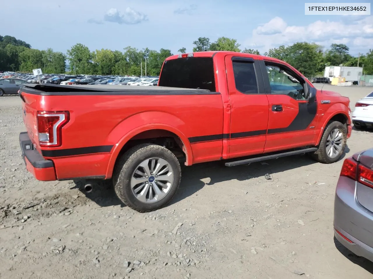 1FTEX1EP1HKE34652 2017 Ford F150 Super Cab