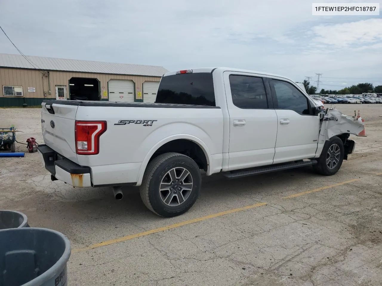 2017 Ford F150 Supercrew VIN: 1FTEW1EP2HFC18787 Lot: 66757804