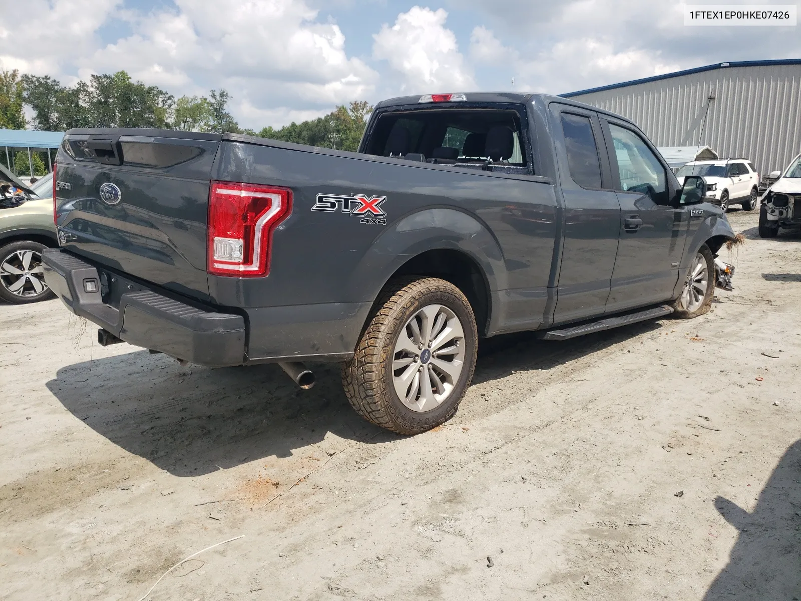 2017 Ford F150 Super Cab VIN: 1FTEX1EP0HKE07426 Lot: 67140014