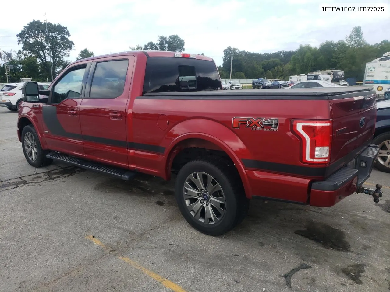 2017 Ford F150 Supercrew VIN: 1FTFW1EG7HFB77075 Lot: 67355494