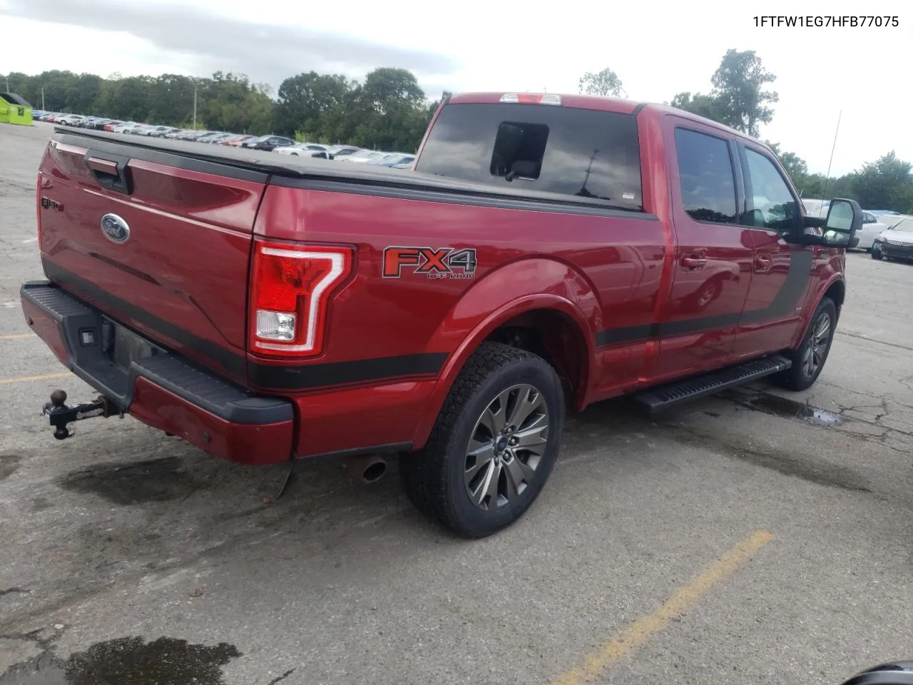 1FTFW1EG7HFB77075 2017 Ford F150 Supercrew