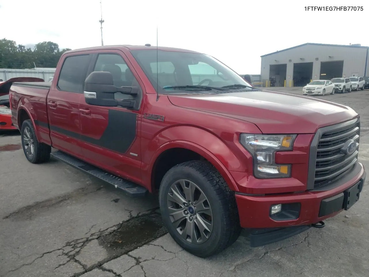 1FTFW1EG7HFB77075 2017 Ford F150 Supercrew