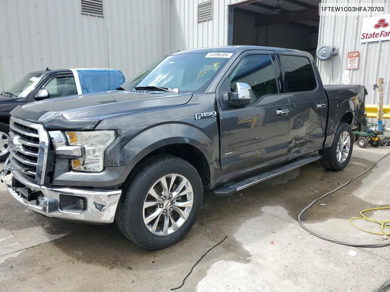 2017 Ford F150 Supercrew VIN: 1FTEW1CG3HFA70703 Lot: 67462464